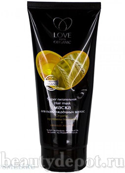 Love 2 mix organic super питательная маска для поврежденных волос