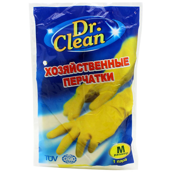 28.07.2022. Dr. Clean Dr. Clean Хозяйственные перчатки (размер M). в наличи...